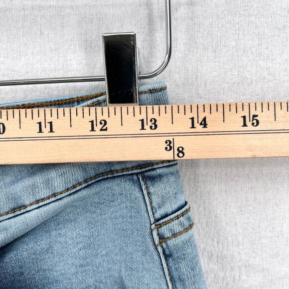 UNIVERSAL STANDARD Etta High Rise Straight Leg Jeans Womens 2 Distressed Washed - Picture 11 of 14